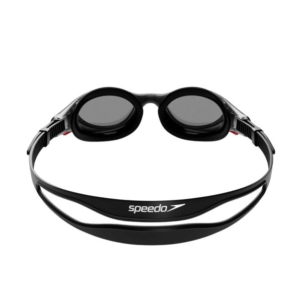 Speedo Unisex Adult 2.0 Biofuse Swimming Goggles - Black/Smoke