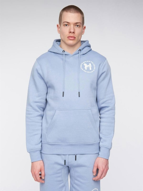 Henleys Metafone Hoodie - Steel Blue