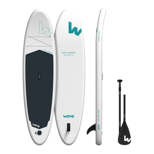 Cruiser 2.0 SUP | Inflatable Paddleboard | 10'9ft | White - Wave Sups UK