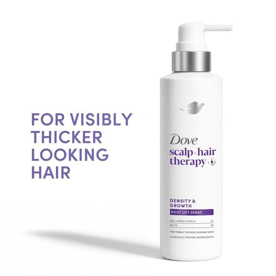 Dove Scalp+ Hair Therapy Hair Spray - Density & Growth Root Lift Spray, 12x100ml
