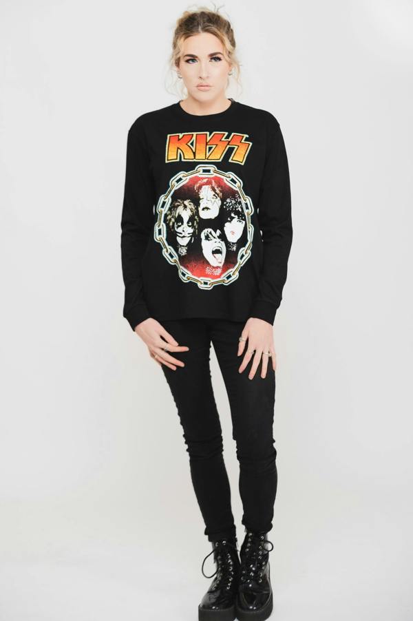 Kiss You Wanted The Best Long Sleeve T Shirt