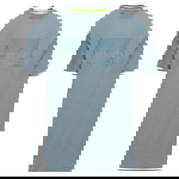 Trespass Mens Jacub Short-Sleeved Casual T-Shirt - Pond Blue - 