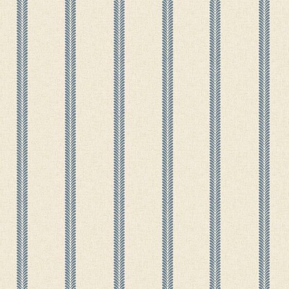 Hoopla Walls Heritage Stripe - Ink 10m Wallpaper