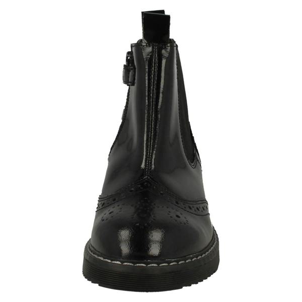 Start-rite Girls Angry Angels By Startrite Brogue Detailed Ankle Boots Revolution