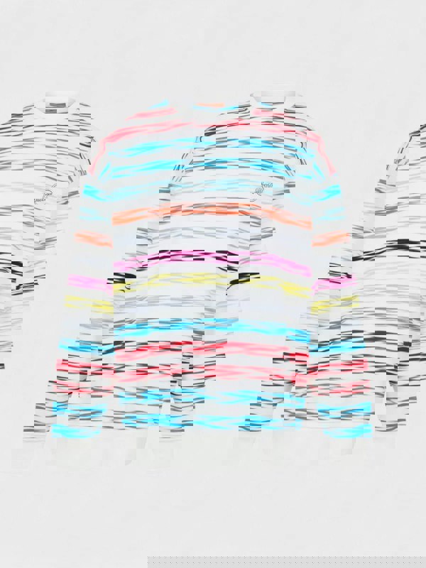 Missoni Printed Crewneck Sewatshirt Multi White - Supplied FashionMissoni