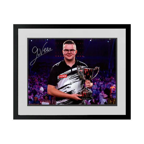 Gian van Veen Signed 16x12 Image Deluxe Mount Frame #3