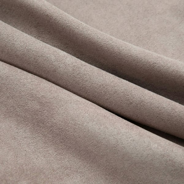 Berkfield Blackout Curtains with Metal Rings 2 pcs Taupe 140x225 cm