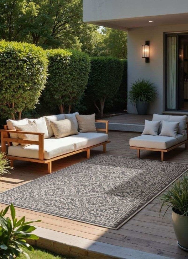 The Rugs Rosel Reversible Outdoor Rug – Double-Sided Design