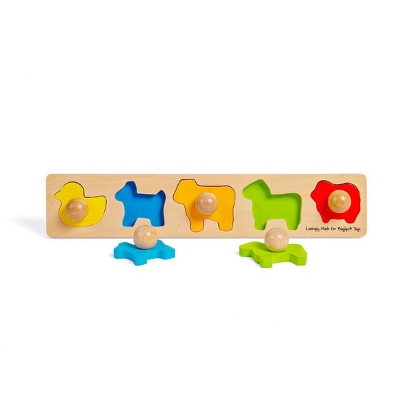 Bigjigs Toys Animal Matching Board