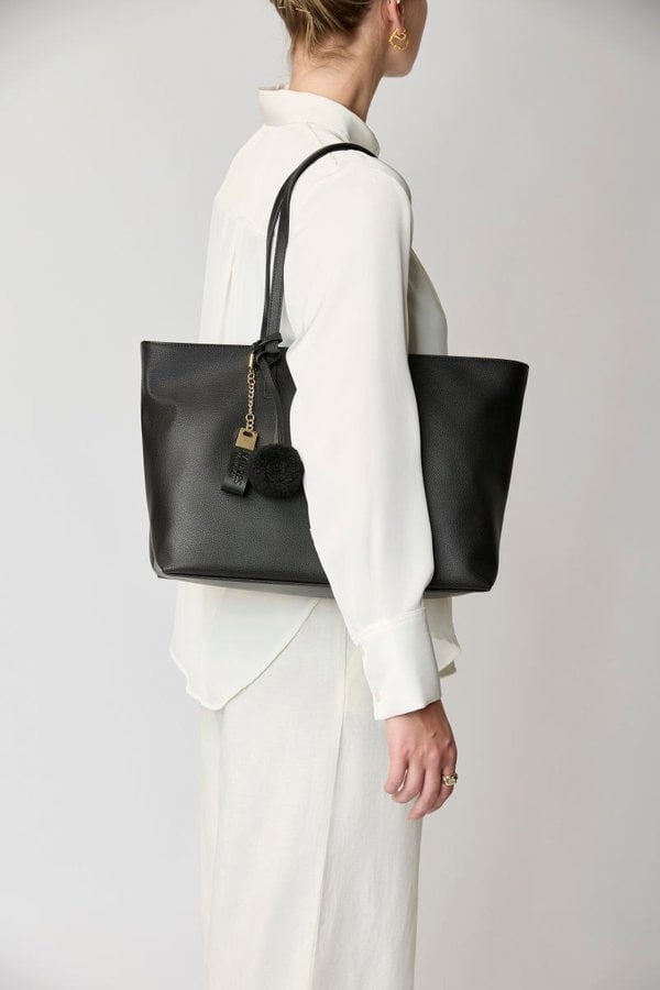 Audrey Shopper Bag Black