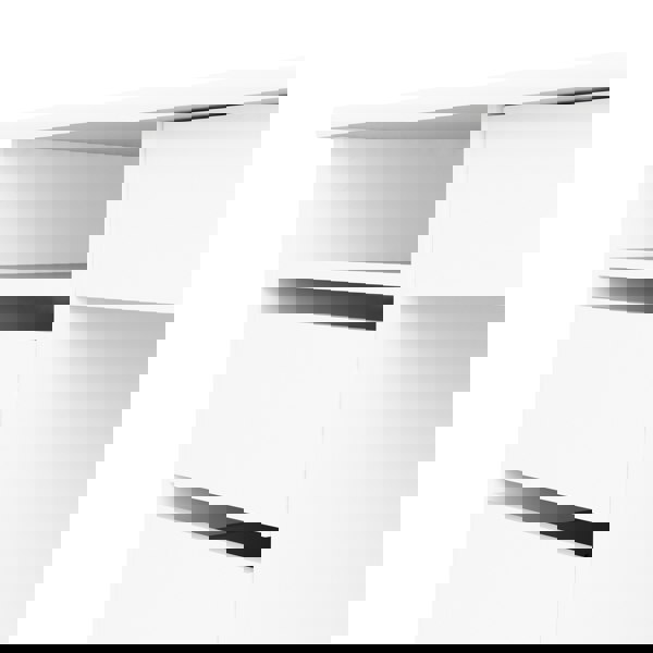 Furniture To Go Function Plus Desk (3+1) Handle Free Drawer in White