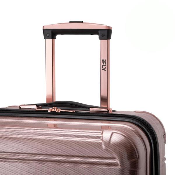 iFLY Suitcase iFLY Fibertech Premium Hard Shell Travel Suitcase Large (Rose Gold)