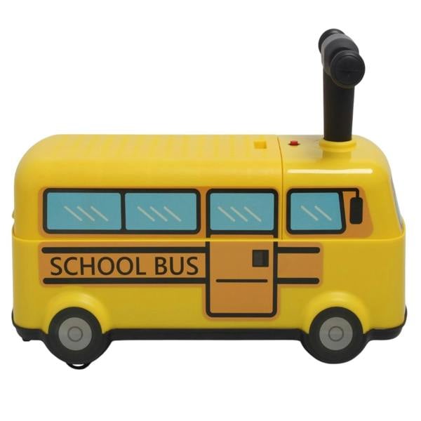 Rexco Toddler Ride On Yellow School Bus Kids Push Along Walker Car Toy Toddler Vehicle