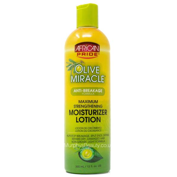 african pride olive miracle moisturizer lotion
