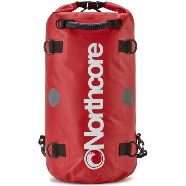 Northcore 40 Litre Dry Bag Roll Top Back Pack - Red