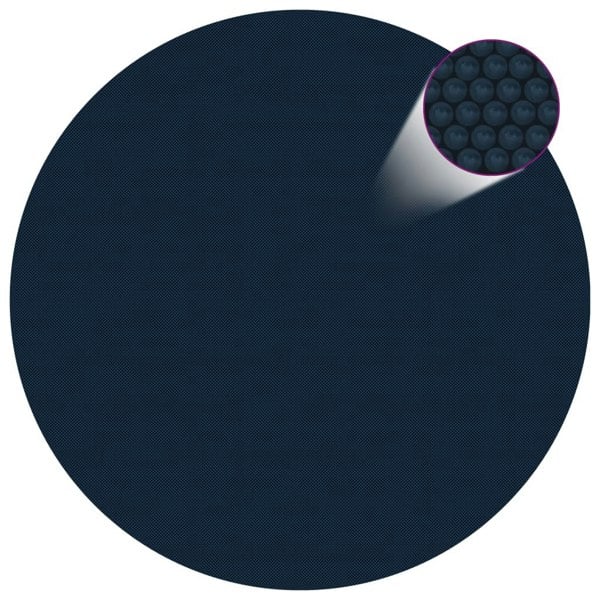 Berkfield Floating PE Solar Pool Film 300 cm Black and Blue