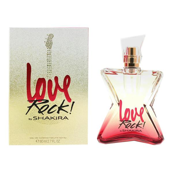 Shakira Love Rock! Womens Eau De Toilette 80ml Fragrance