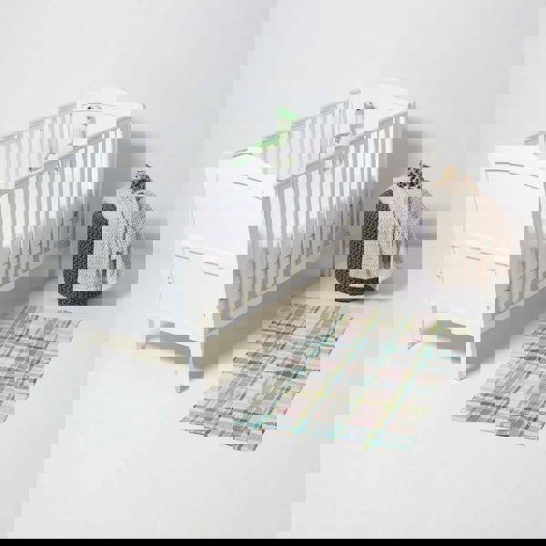 HOMESCAPES Cot Bed Terry Towelling Waterproof Mattress Protector, Pack of 2