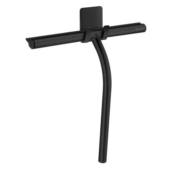 Black stainless steel shower squeegee