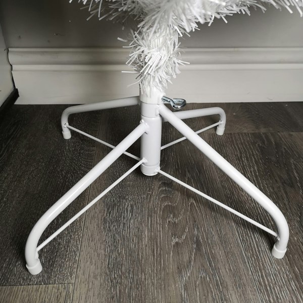 Samuel Alexander 6.5ft (2m) Premier Pencil Style Slim Christmas Tree in White