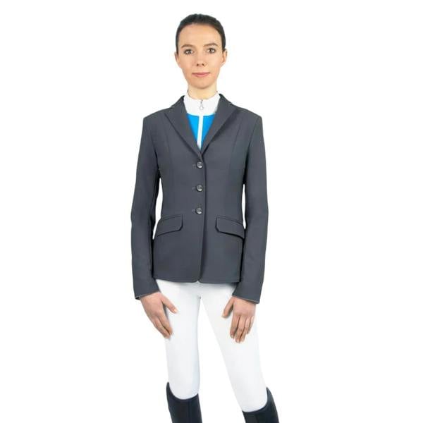 Coldstream Womens/Ladies Allanton Horse Riding Jacket - Charcoal Grey - 