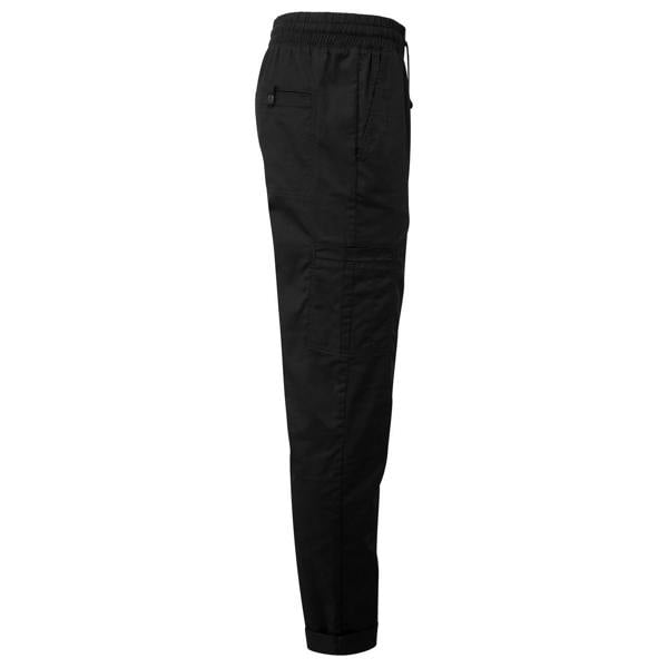 Premier Mens Recyclight Cargo Chef Trousers - Black