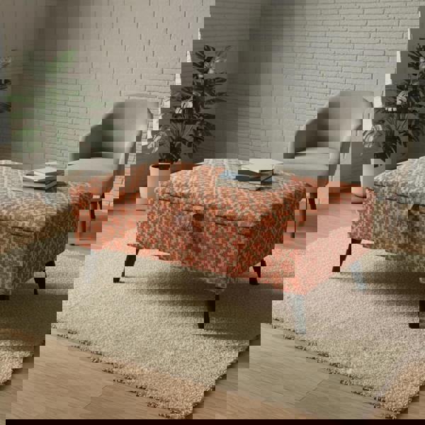 Chic Interior Decor Piece Storage Ottoman – Multi - Purpose Footstool & Seat with Hidden Storage - ISTOOLS