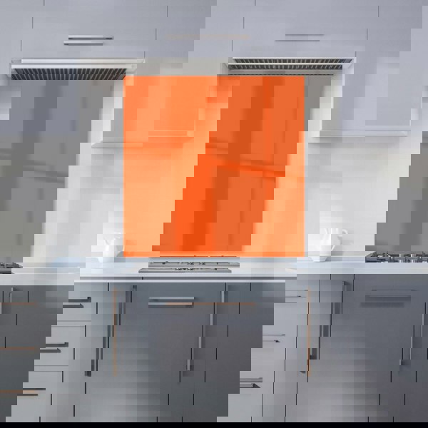 Warren Reed - Designer Burnt Orange Kitchen Splashback