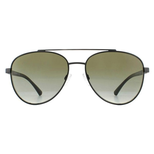 Emporio Armani Sunglasses EA2079 30018E Matte Black Green Gradient
