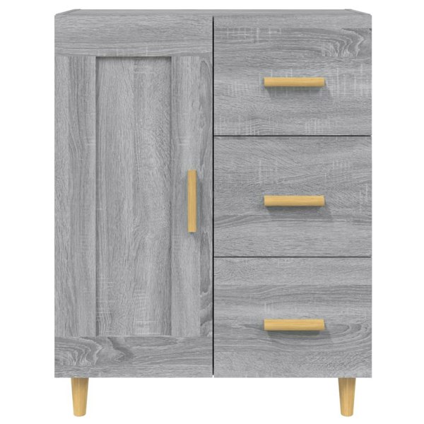 Berkfield Sideboard Grey Sonoma 69.5x34x90 cm Engineered Wood