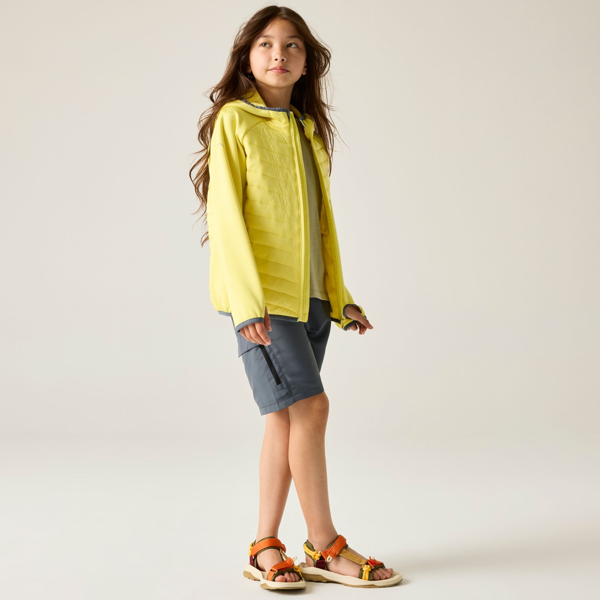 Regatta Kids Andreson Hybrid Padded Jacket - Canary Yellow