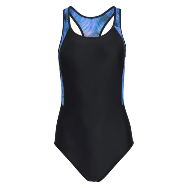 Mountain Warehouse Womens/Ladies Take The Plunge Printed One Piece Swimsuit - Purple