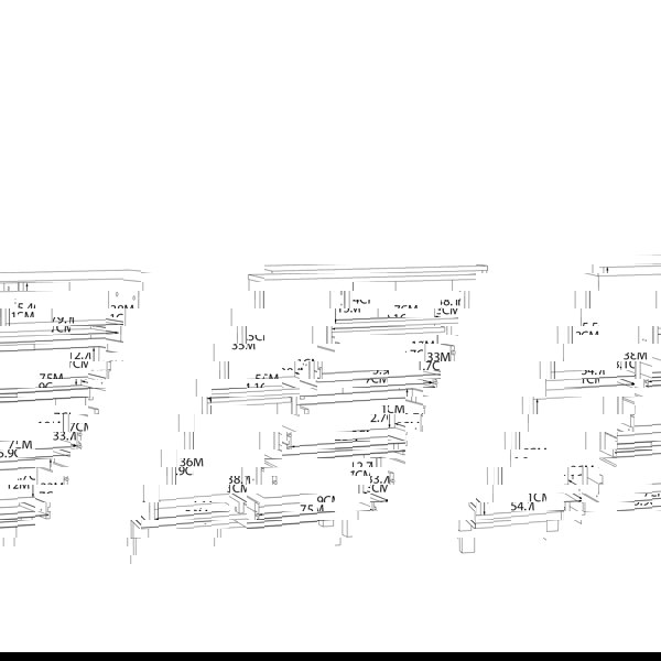 Furniture To Go Grafton 1 Door 3 Drawer Chest In Cream and Oak