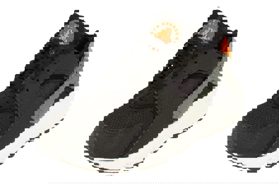 Nike Air Huarache Mens Dx2659  001 - Black Iron Grey Safety Orange 001 - Photo 0