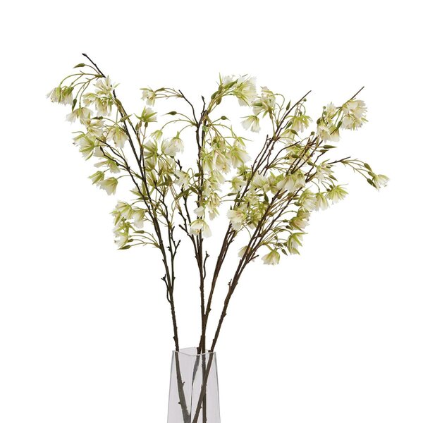 Wyld Haus Set of 3 Artificial Flowers Elaeocarpus Stems