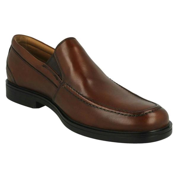 Clarks Mens Clarks Slip On Formal Shoes Un Aldric Slip