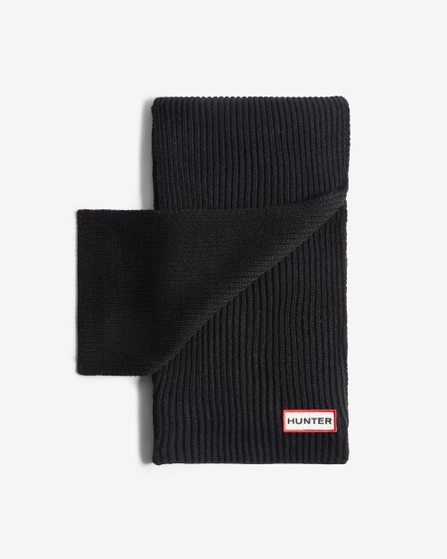 Hunter Unisex Ekko Hat, Scarf and Gloves Box Set - Black