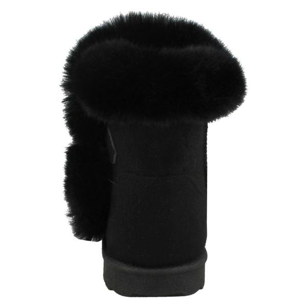 Spot On Girls Spot On Fur Trim/Lined Ankle Boots H4142