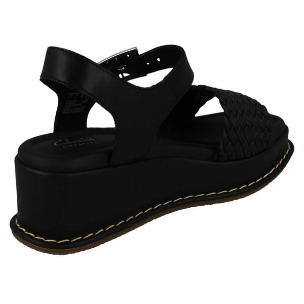 Clarks Ladies Clarks Casual Wedge Heel Sandals Kimmei Bay