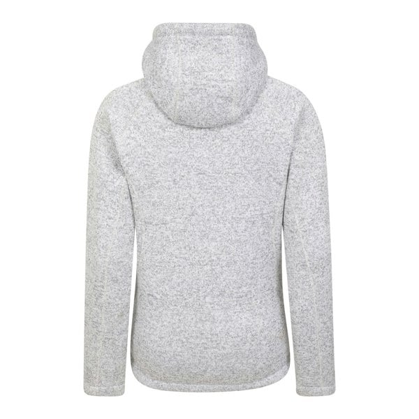 Mountain Warehouse Womens/Ladies Nevis Faux Fur Lined Full Zip Hoodie - Grey