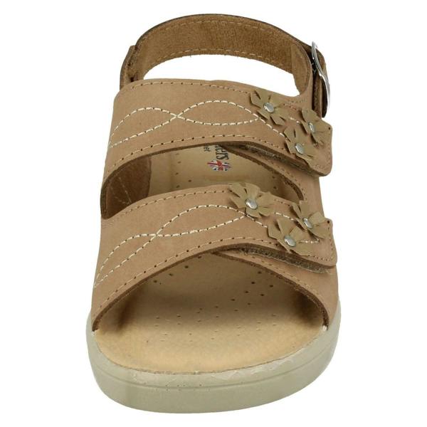 Padders Ladies Padders Hook & Loop Sandals Bluebell