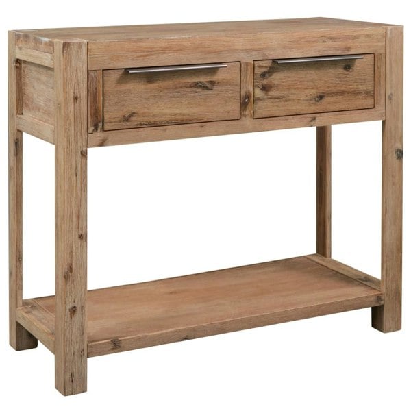 Berkfield Console Table 82x33x73 cm Solid Acacia Wood