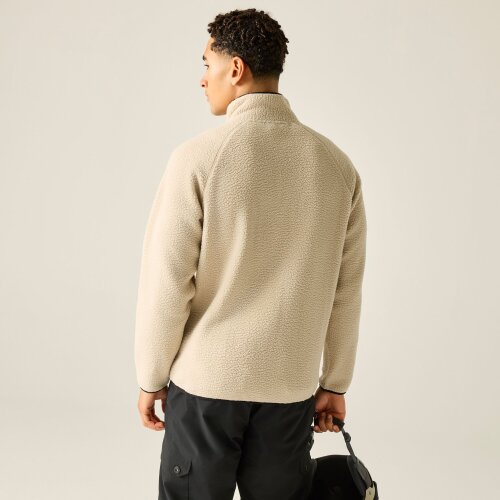 Dare 2B Mens Camber Recycled Polyester Fleece - White Pepper
