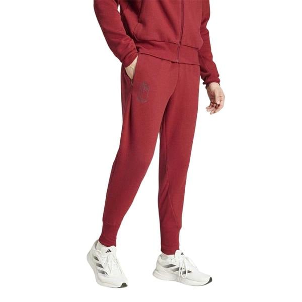 Adidas Mens RBFA Tapered Joggers - Red - 