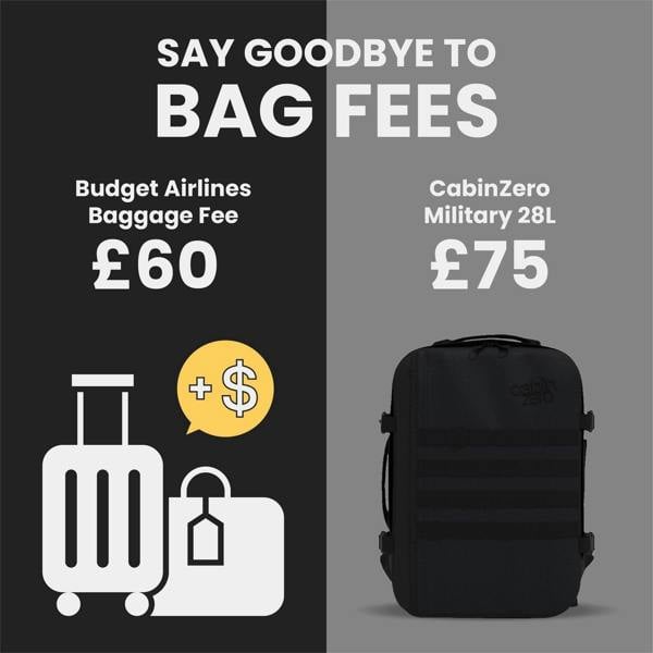 CabinZero Military Budget Airline Set