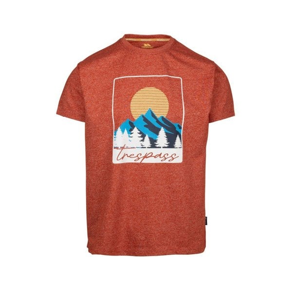 Trespass Mens Idukki T-Shirt - Burnt Orange