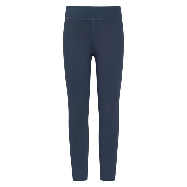 Mountain Warehouse Girls Flick Flack Soft Touch Leggings - Navy