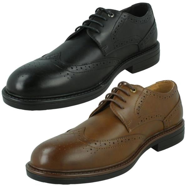 Thomas Blunt Mens Smart Lace Up Brogue Shoes A2204