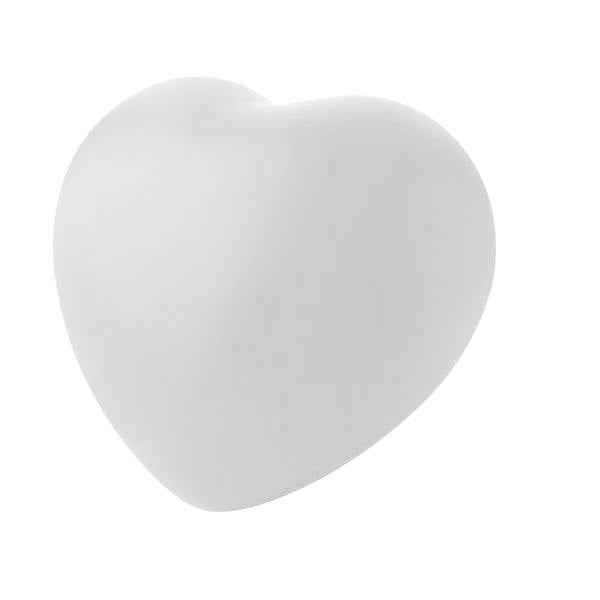 MidOcean Lovy PU Heart Stress Ball - White - 
