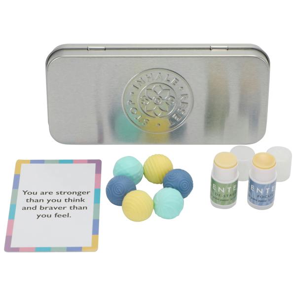 Scentered Focus & Reset self-care balm set with aromatherapy balms for calm, clarity, and wellbeing.